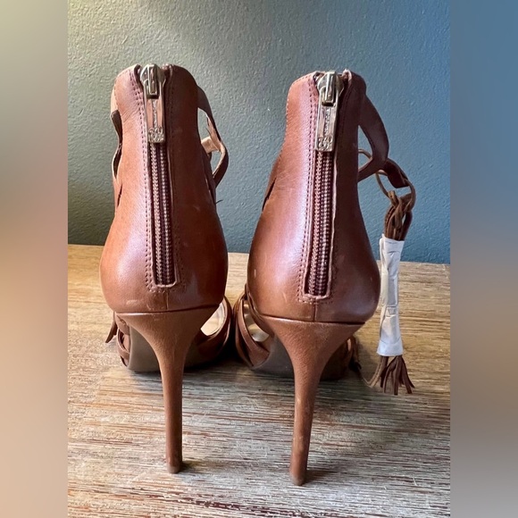 Jessica Simpson “Racine” Leather High Heels NWOT Sz 9 - Picture 4 of 7